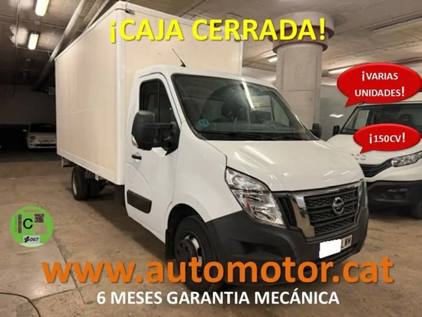 Nissan Interstar Caja Cerrada 2,3 DCI 107KW RWD Optima 15 Blanco - 1