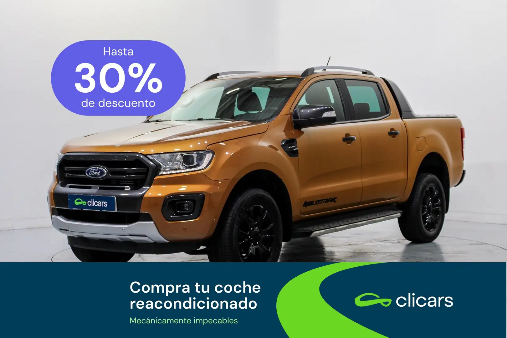 Ford Ranger 2.0 Ecoblue DCb. Raptor 4x4 Aut. 213 Naranja - 1