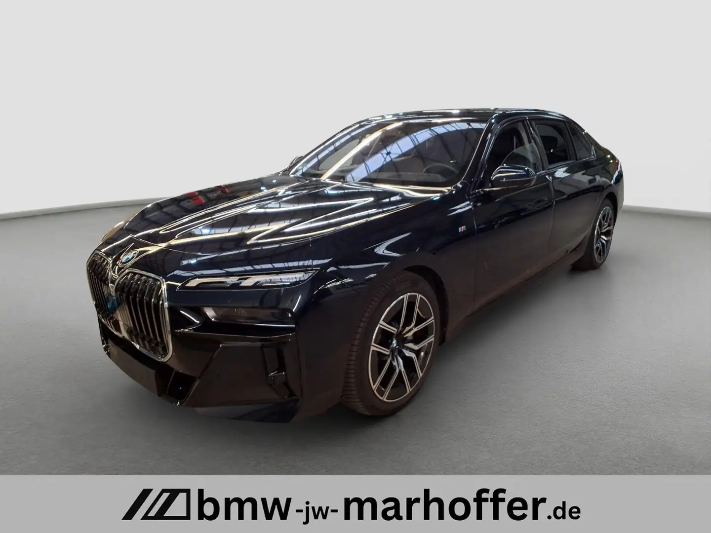 BMW 740 d xDrive MSport TV SkyDACH Iconic Stanhzg Noir - 1