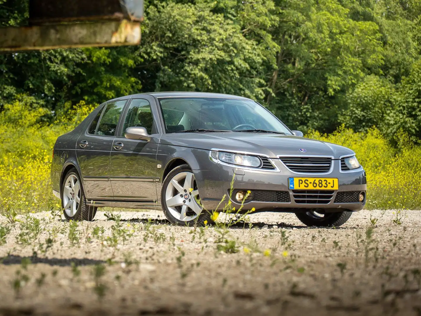 Saab 9-5 2.3t Linear Grijs - 1
