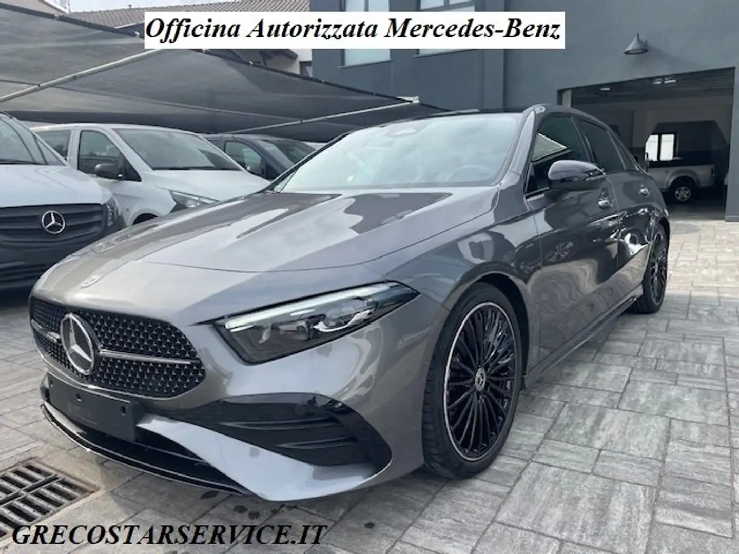 Mercedes-Benz A 220 d AMG Line Advanced Plus Automatic TETTO+CERCHI19" Gris - 1