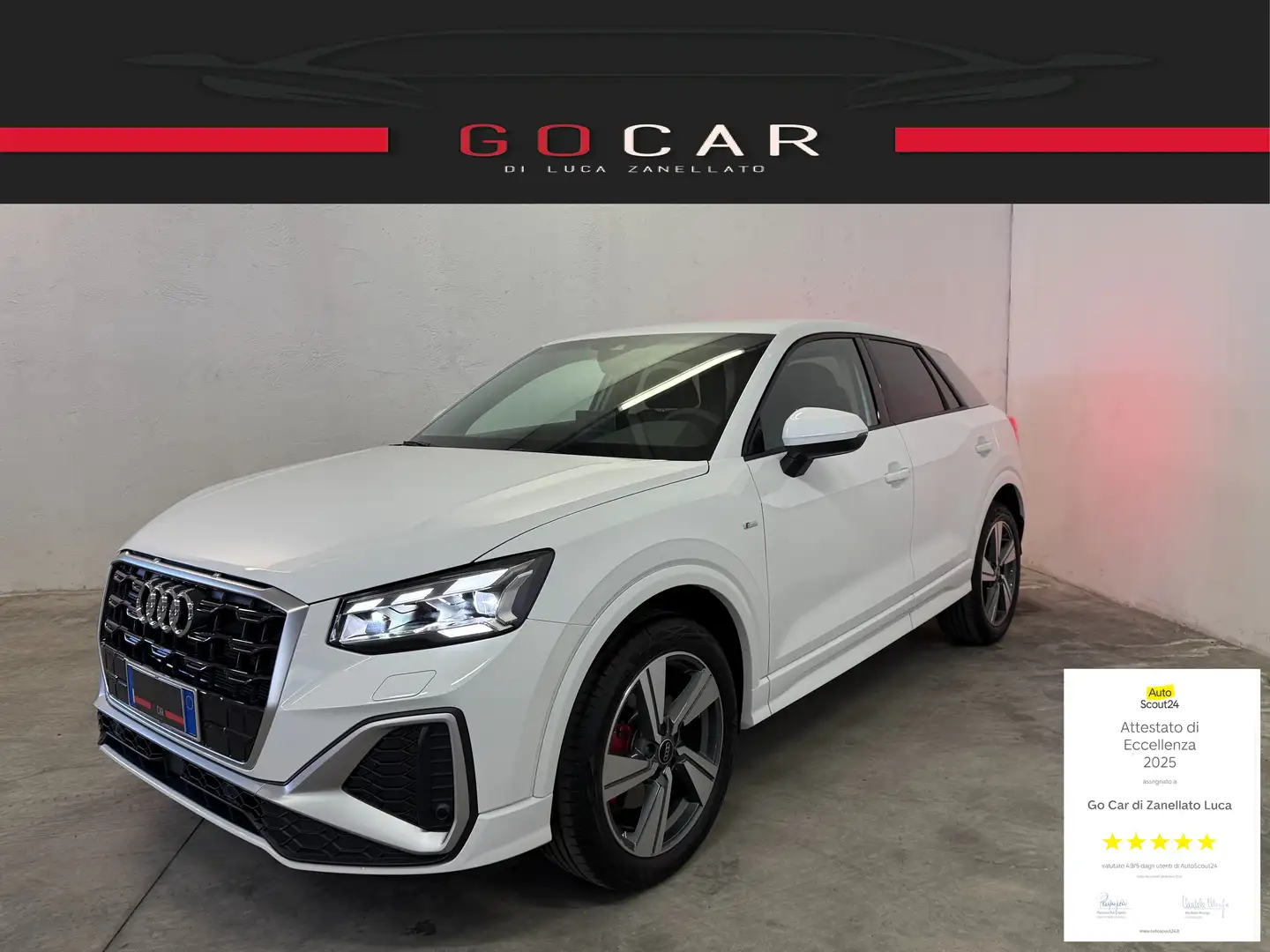 Audi Q2 40 Tfsi S line Edition Quattro STronic ITALIANA Bianco - 1