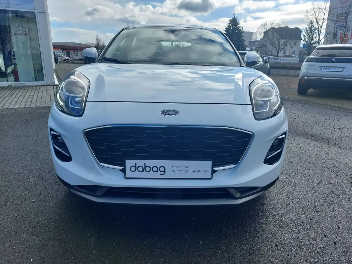Ford Puma 1.0 EcoBoost Hybrid TITANIUM Blanc - 2
