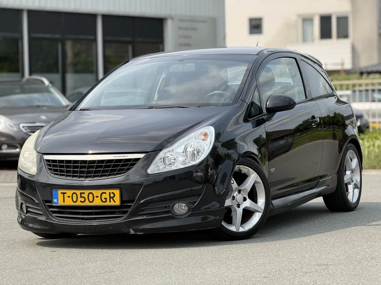 Opel Corsa 1.4-16V Enjoy AIRCO/ZO MEE VASTE PRIJS Negro - 2
