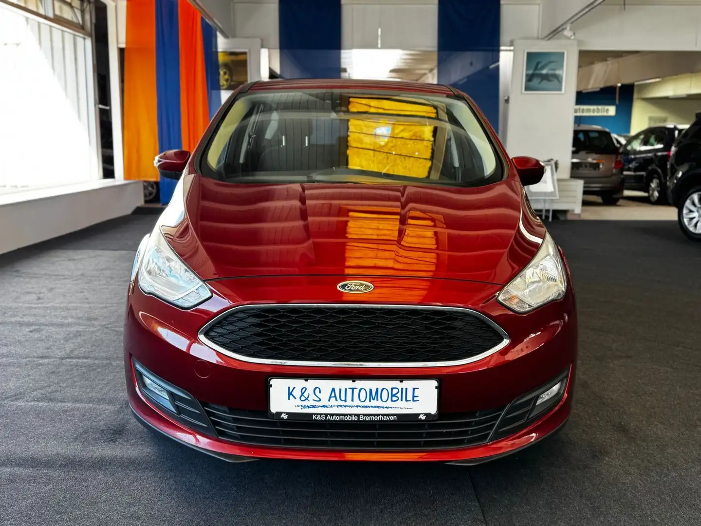 Ford C-Max C-MAX Trend *KLIMAAUTO*TEMPO*NUR 9500KM* Roşu - 2