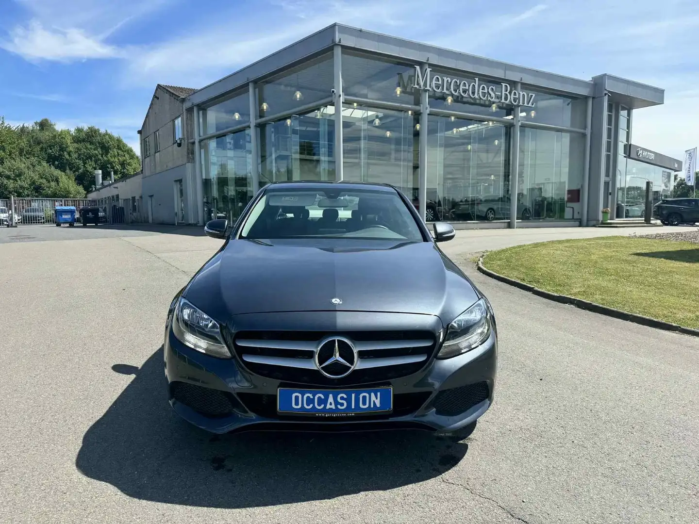 Mercedes-Benz C 200 C 200 d - BLEUTEC BERLINE - BOITE MANU Gris - 2