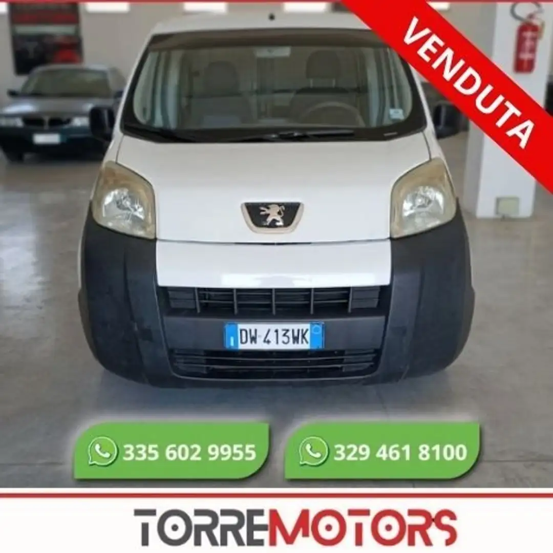 Peugeot Bipper Blanc - 1