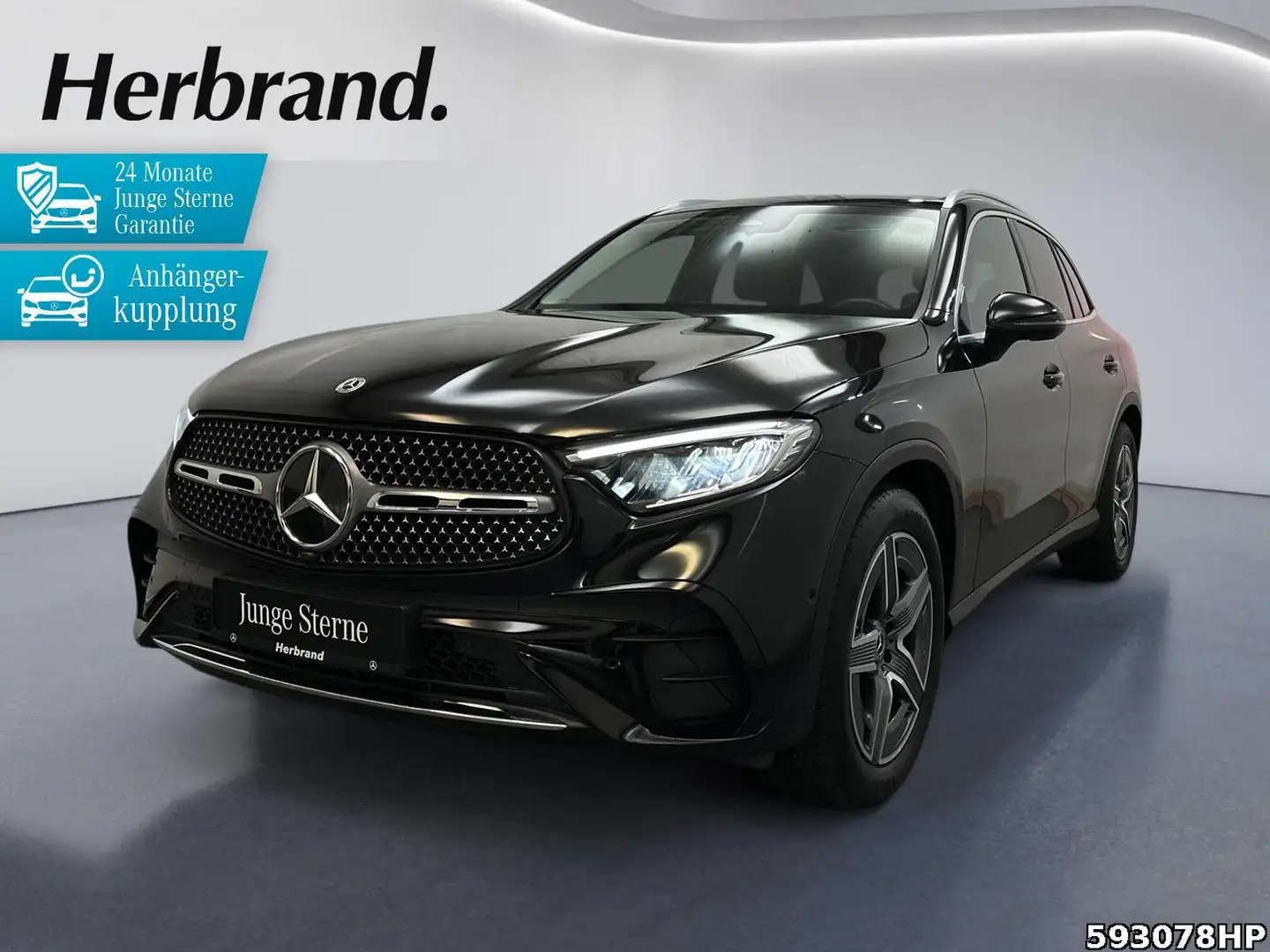 Mercedes-Benz GLC 300 4M AMG  Pano AHK Standhzg Memory LED 19" Schwarz - 1