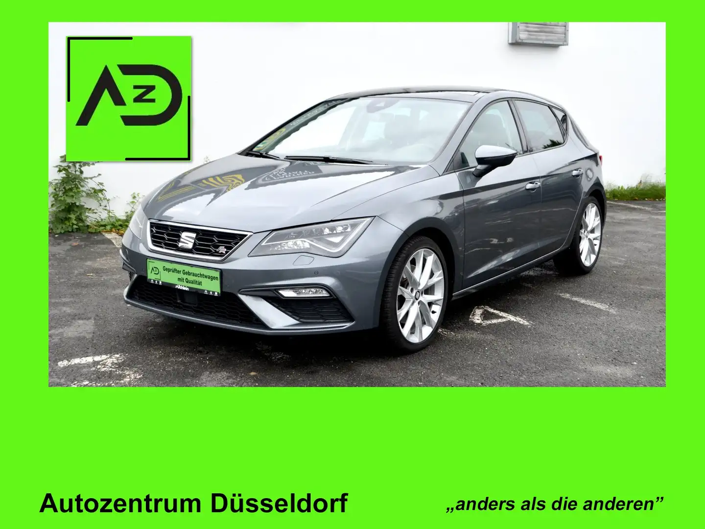 SEAT Leon FR *184-PS*AUTOMATIK*LED*NAVI*ALCANTARA* Grau - 1