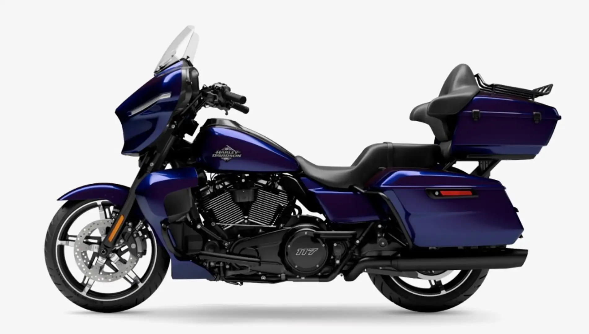 Harley-Davidson Street Glide FLHXU Ultra 117 Blauw - 2