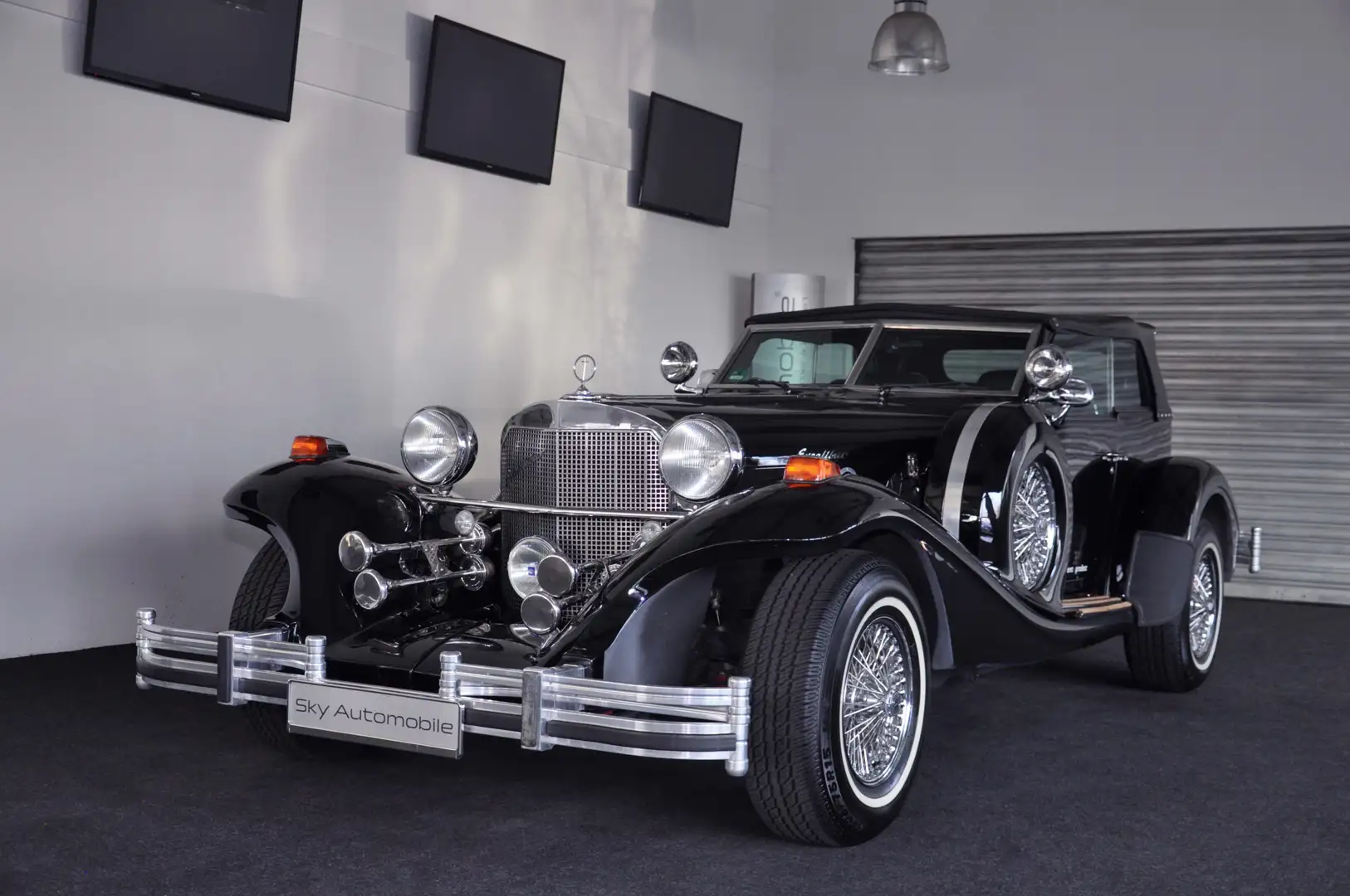 Oldtimer Excalibur Phaeton V8 ! Traumzustand ! Schwarz - 1