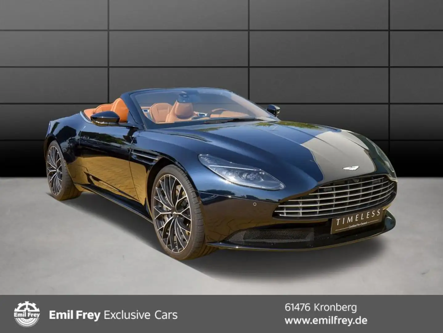 Aston Martin DB11 V8 Volante Bleu - 1