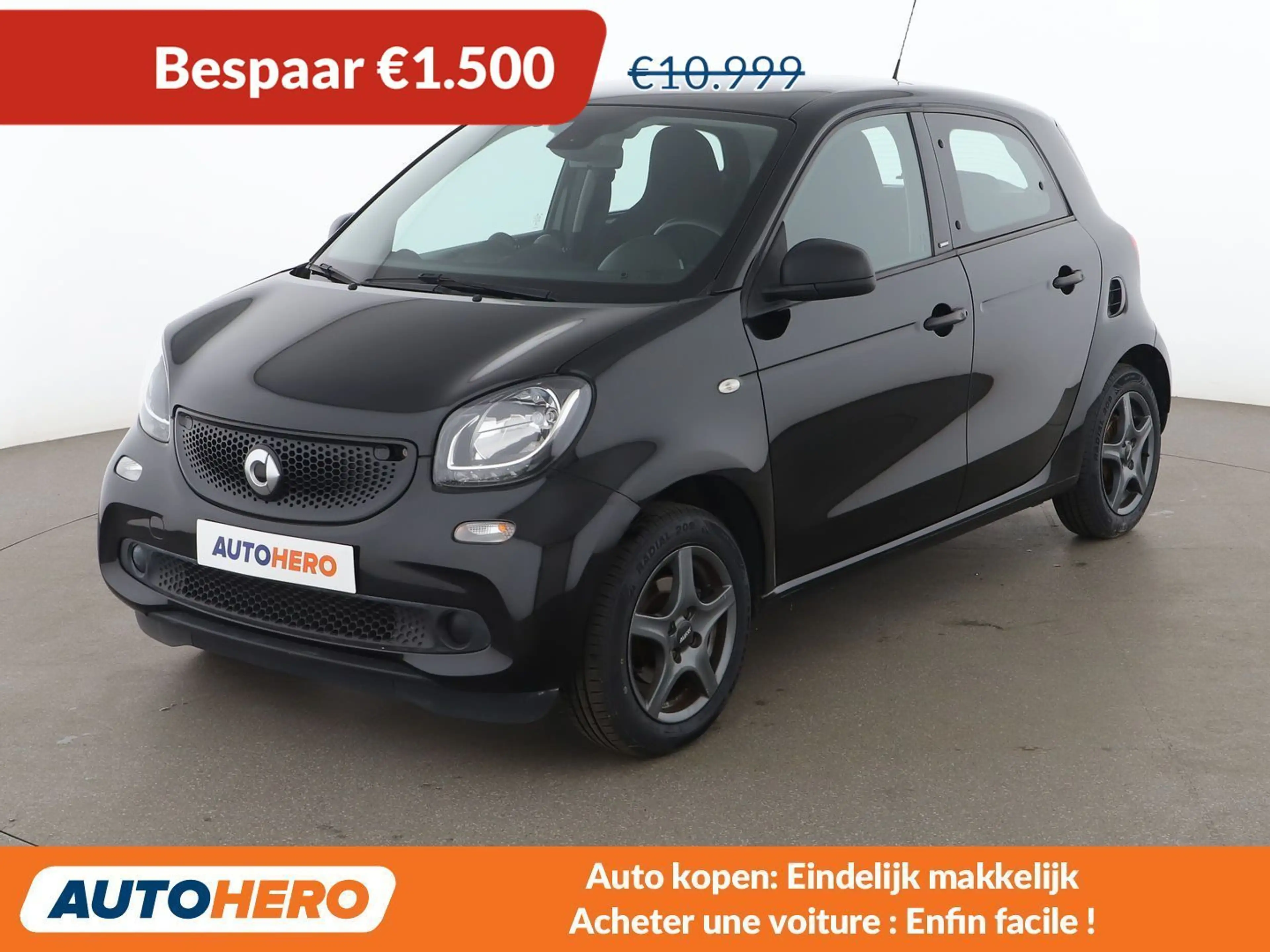 smart forFour 0.9 Turbo Basis passion
