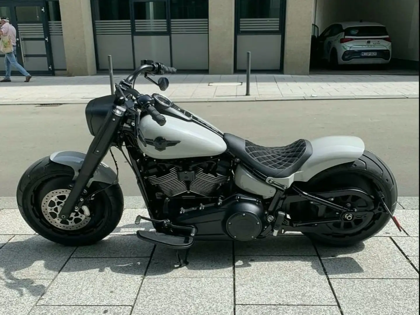 Harley-Davidson Fat Boy 114 5HD J&H Unikat Gri - 2