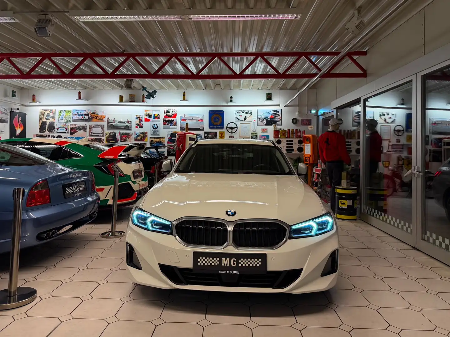 BMW 320 320 d 1 Besitz head up display Weiß - 2
