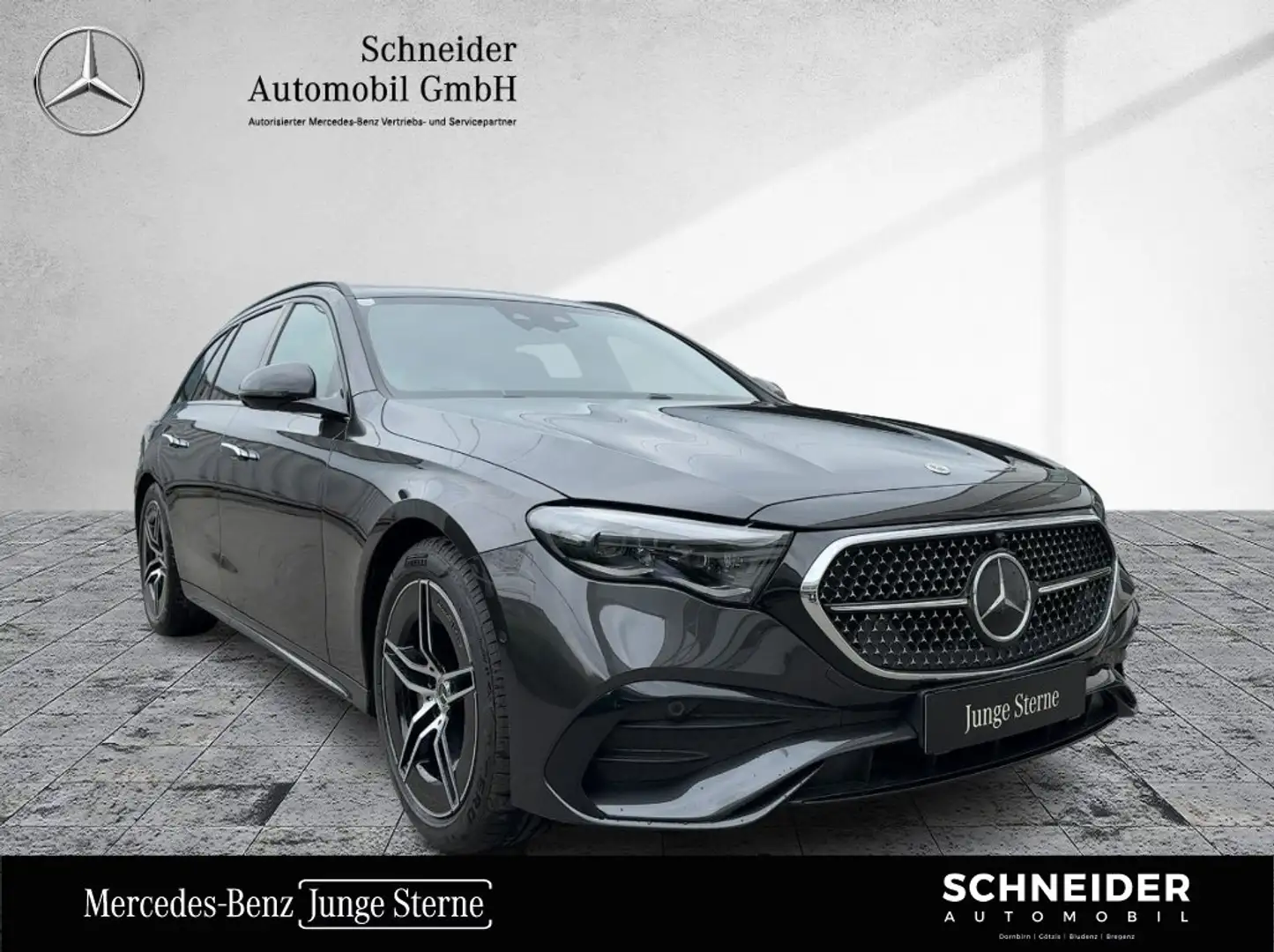 Mercedes-Benz E 220 d 4MATIC T-Modell ACC Navi Sport S-Sitz Grau - 1