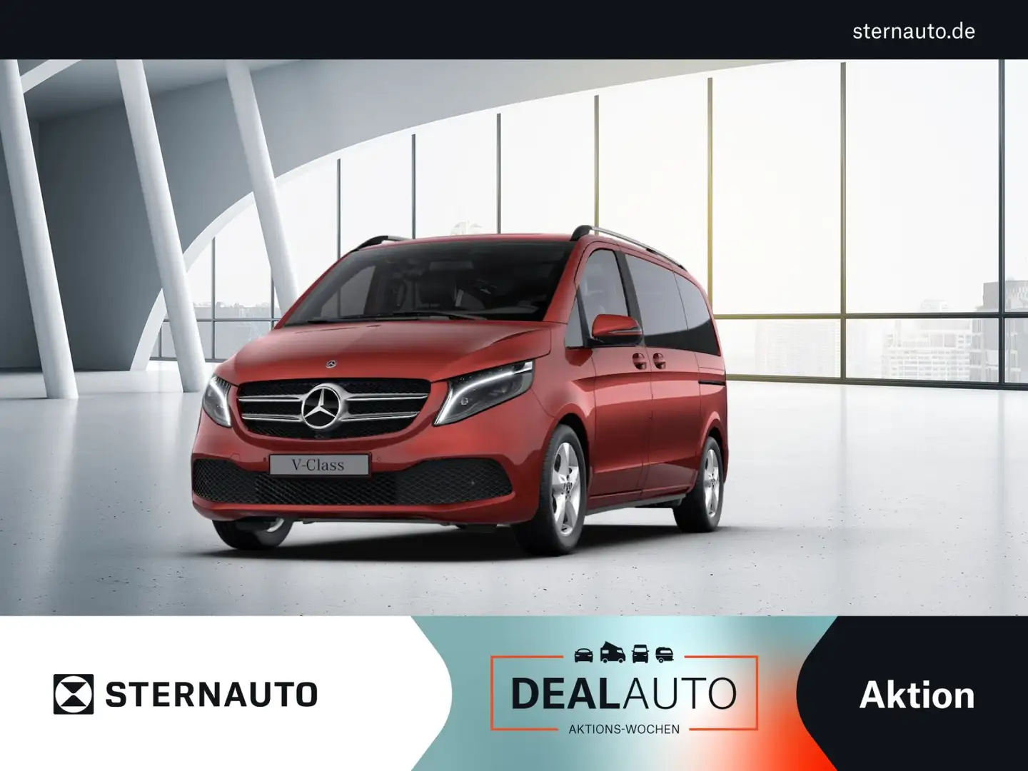 Mercedes-Benz V 220 V 220 d 4MATIC EDITION Kompakt Rot - 1
