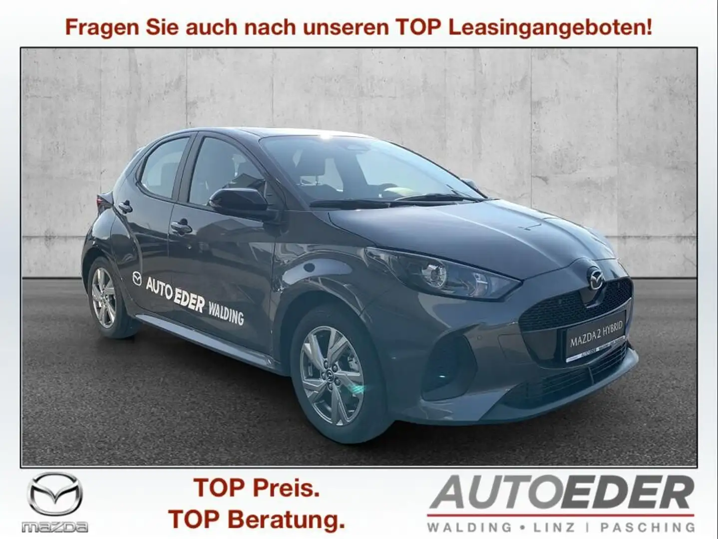 Mazda 2 Mazda2 Hybrid Exclusive Line Aut. Grau - 1