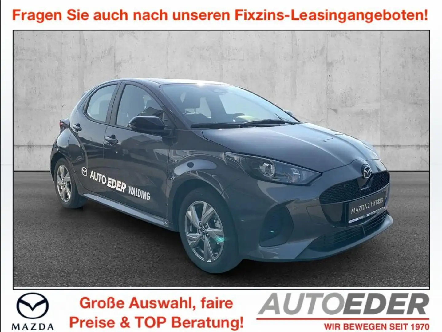 Mazda 2 Mazda2 Hybrid Exclusive Line Aut. Grau - 1