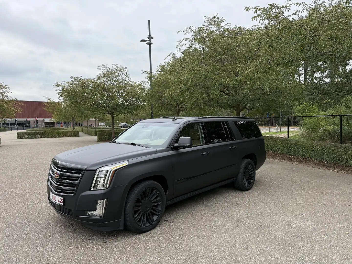 Cadillac Escalade ESV 6.2 V8 AWD Platinum 2017 - LPG Zwart - 1