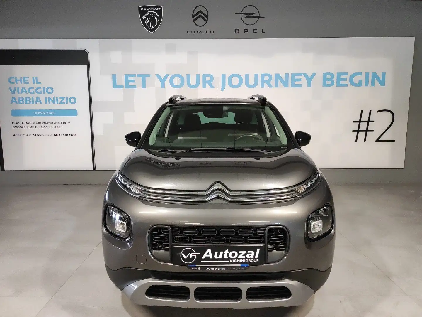 Citroen C3 Aircross BlueHDi 110 S&S Shine Grigio - 2