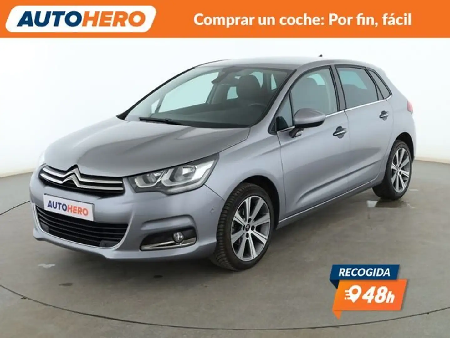 Citroen C4 1.6 Blue-HDi Feel Edition Gris - 1