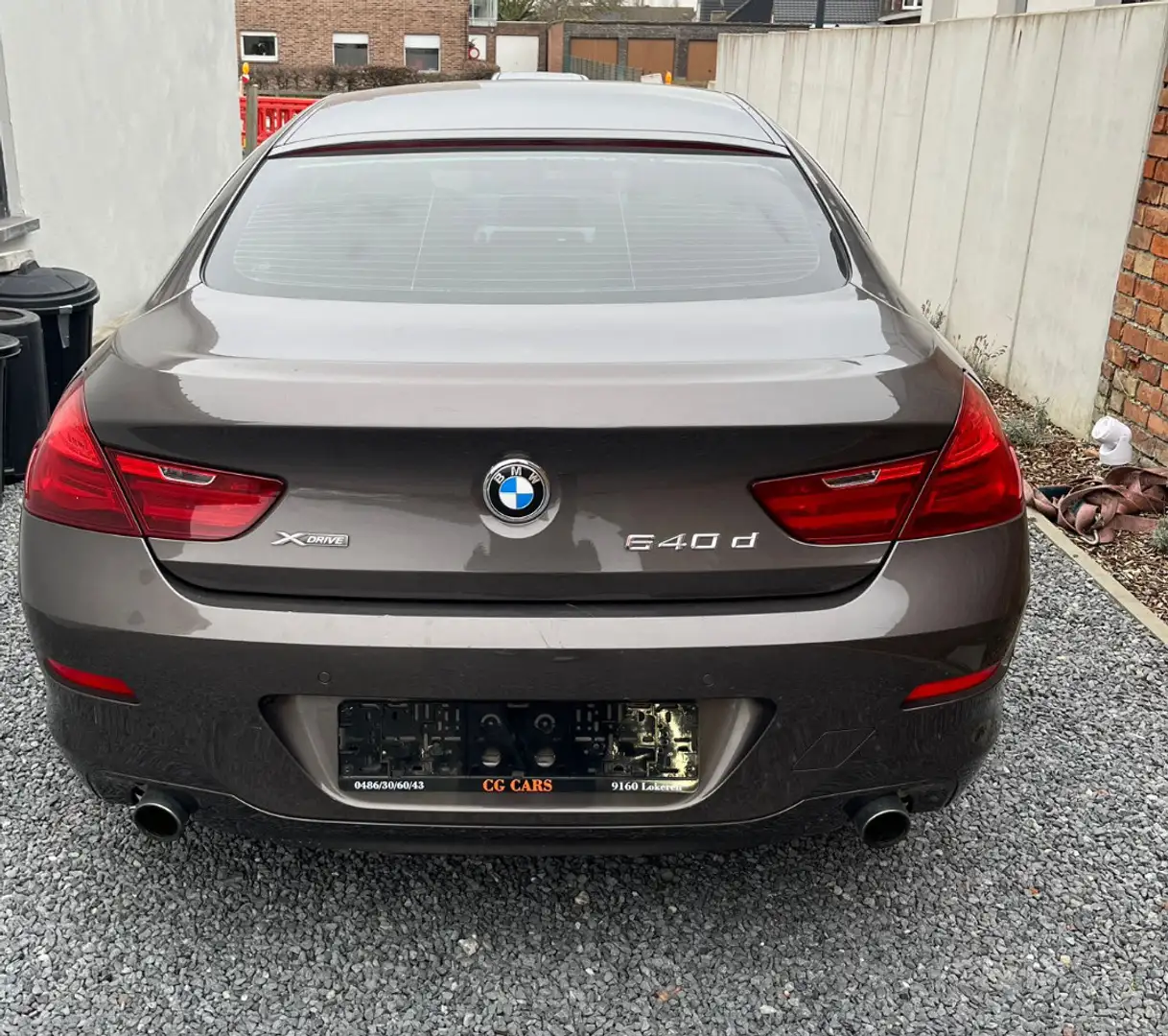 BMW 640 640d Gran Coupe motor schade - 2