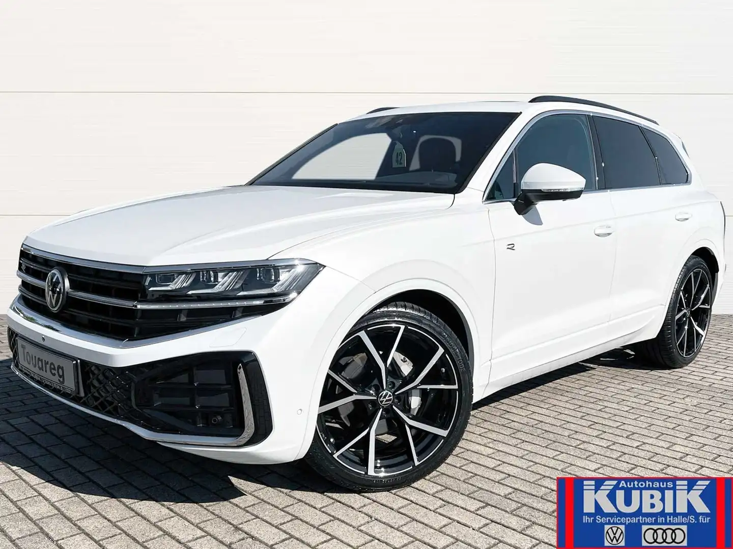 Volkswagen Touareg R-Line 3.0 TDI V6 4motion tiptronic+Massage+360 Ka Weiß - 2