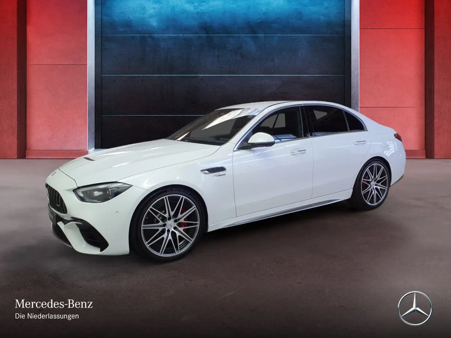Mercedes-Benz C 63 AMG C 63 S E DRIVERS+360+AHK+TOTW+KEYLESS+9G Weiß - 2