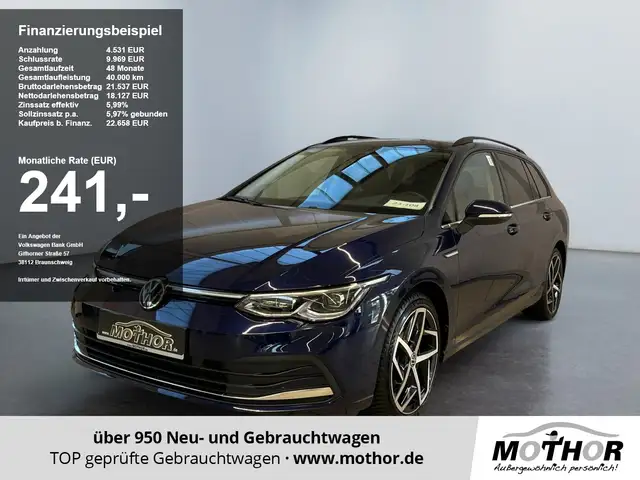 2021 Volkswagen Golf in Blue for sale