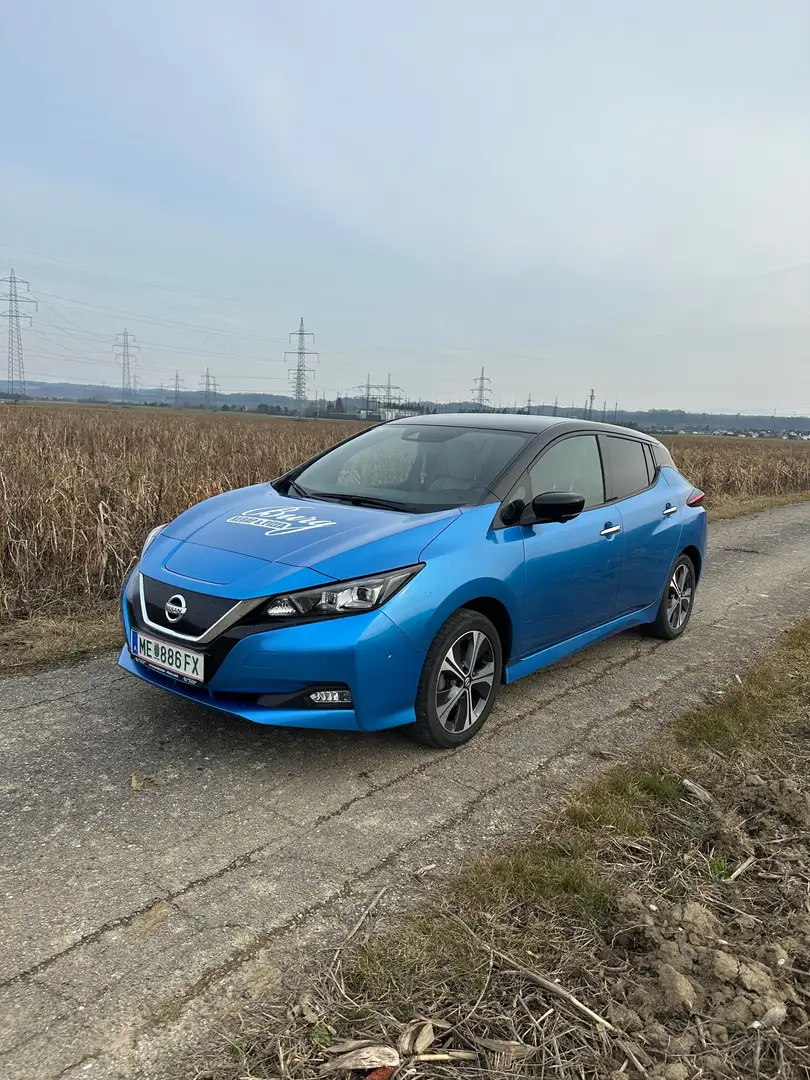 Nissan Leaf e+ Tekna 62 kWh Finanzierung möglich Blau - 1