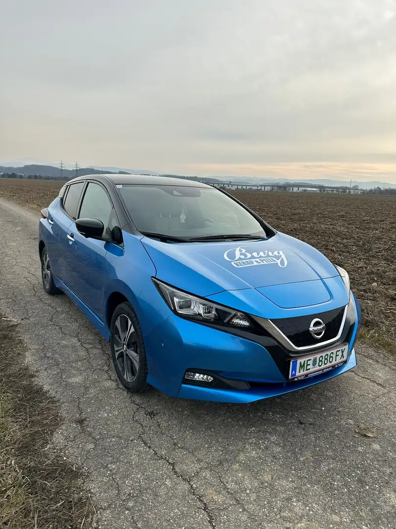 Nissan Leaf e+ Tekna 62 kWh Finanzierung möglich Blau - 2