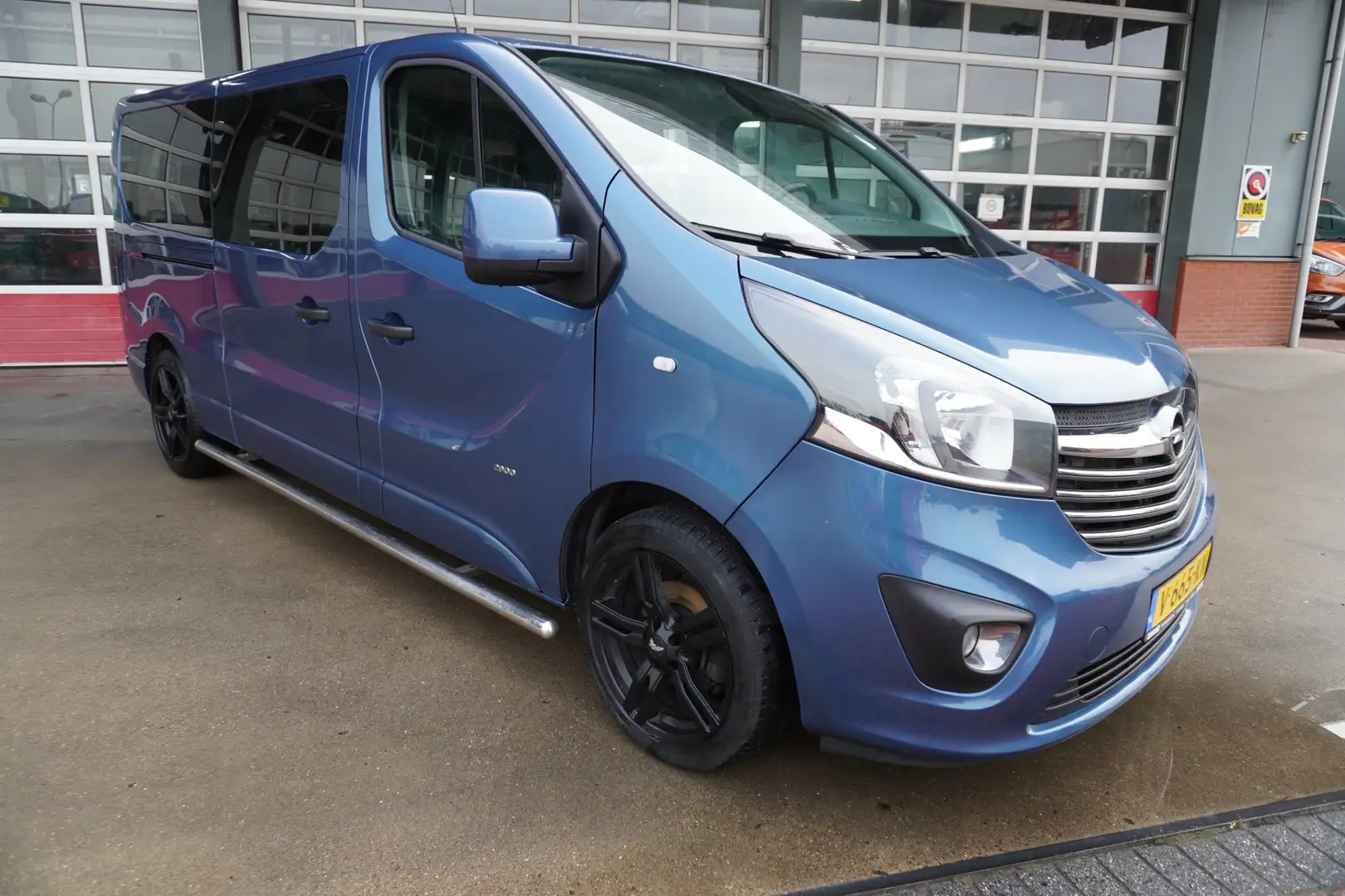 Opel Vivaro CDTI 146PK L2H1 Dubbelcabine Sport EcoFlex Airco | Blauw - 1