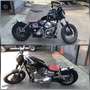 Harley-Davidson Dyna Super Glide modificata bobber Nero - thumbnail 7