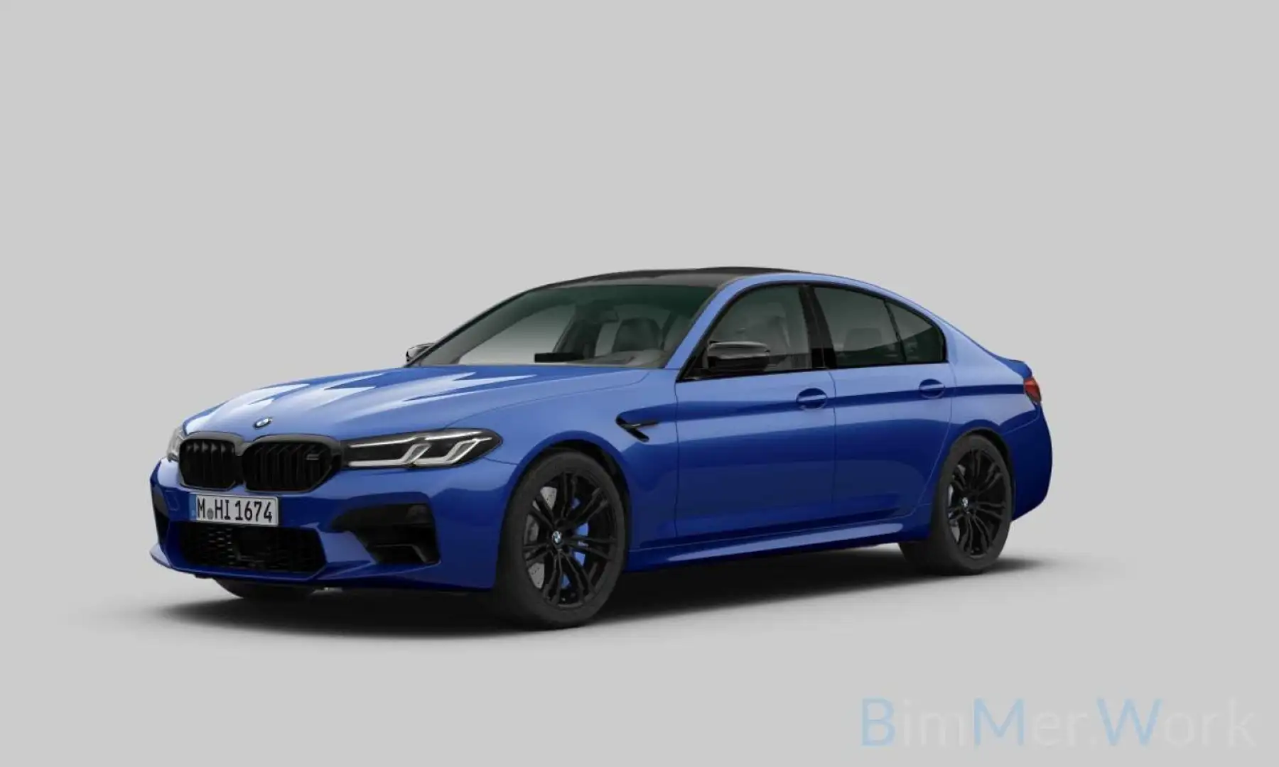 BMW M5 Competition xD M Driver?s Komfort M Multisitz Blau - 1