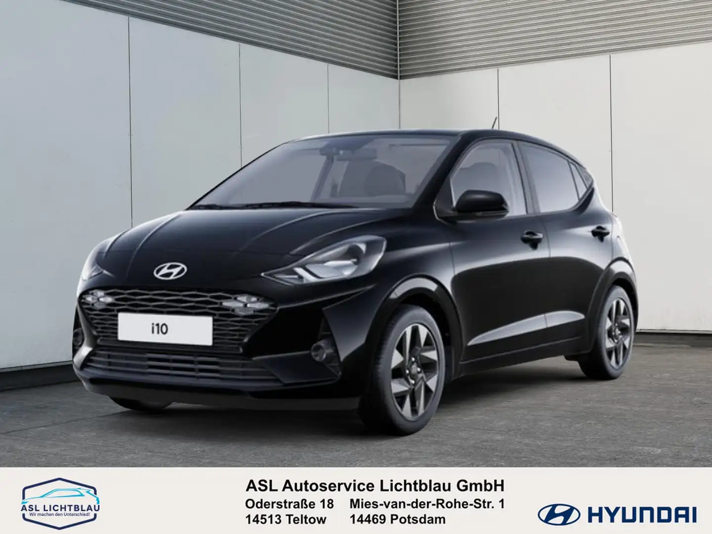 Hyundai i10 FL 1.2 5-MT 2WD TREND Komfortpaket 1.2 Schwarz - 1