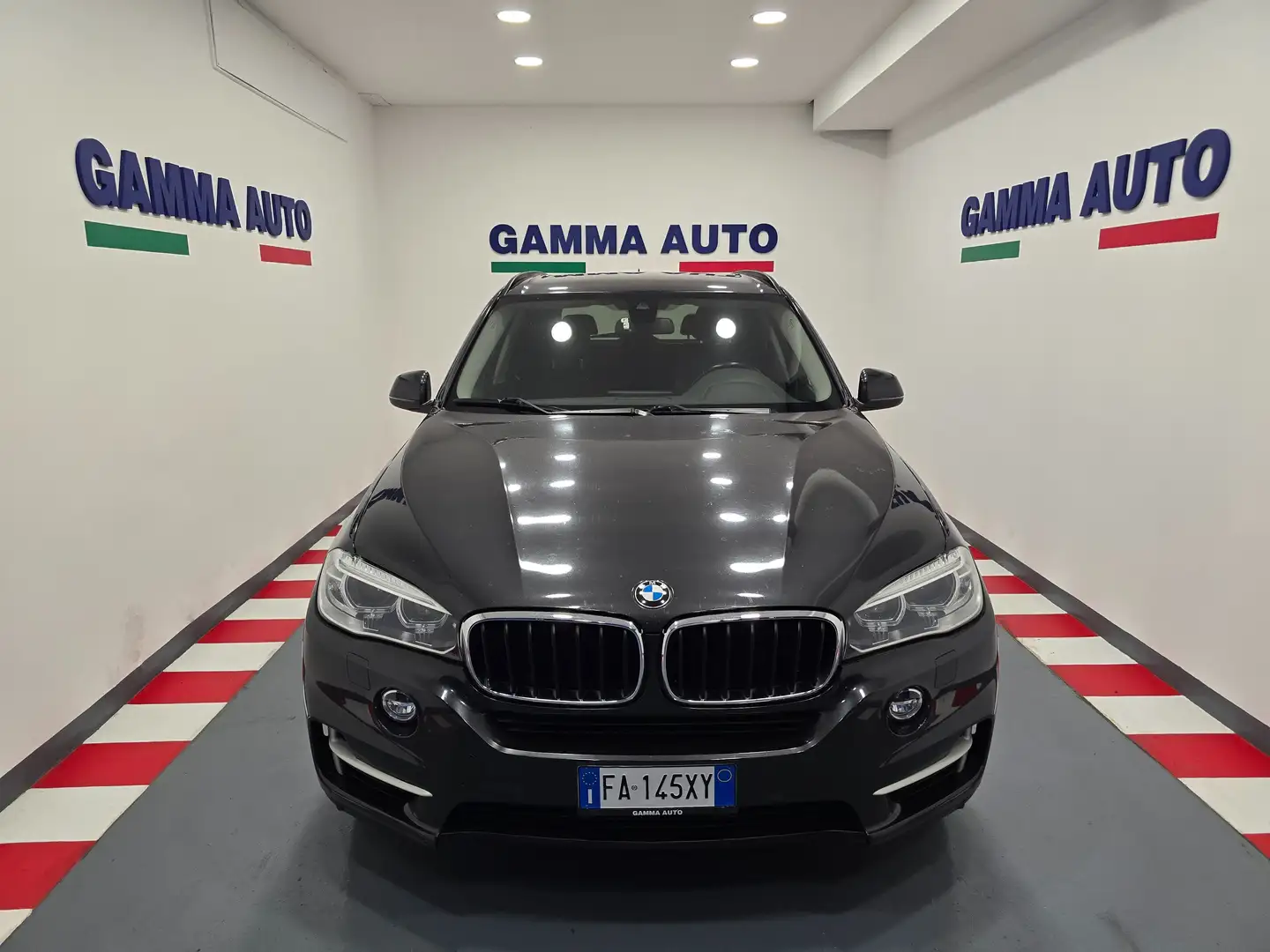 BMW X5 XDRIVE 25d LUXURY MINERAL GRAY PELLE NERA EURO 6B Grau - 1