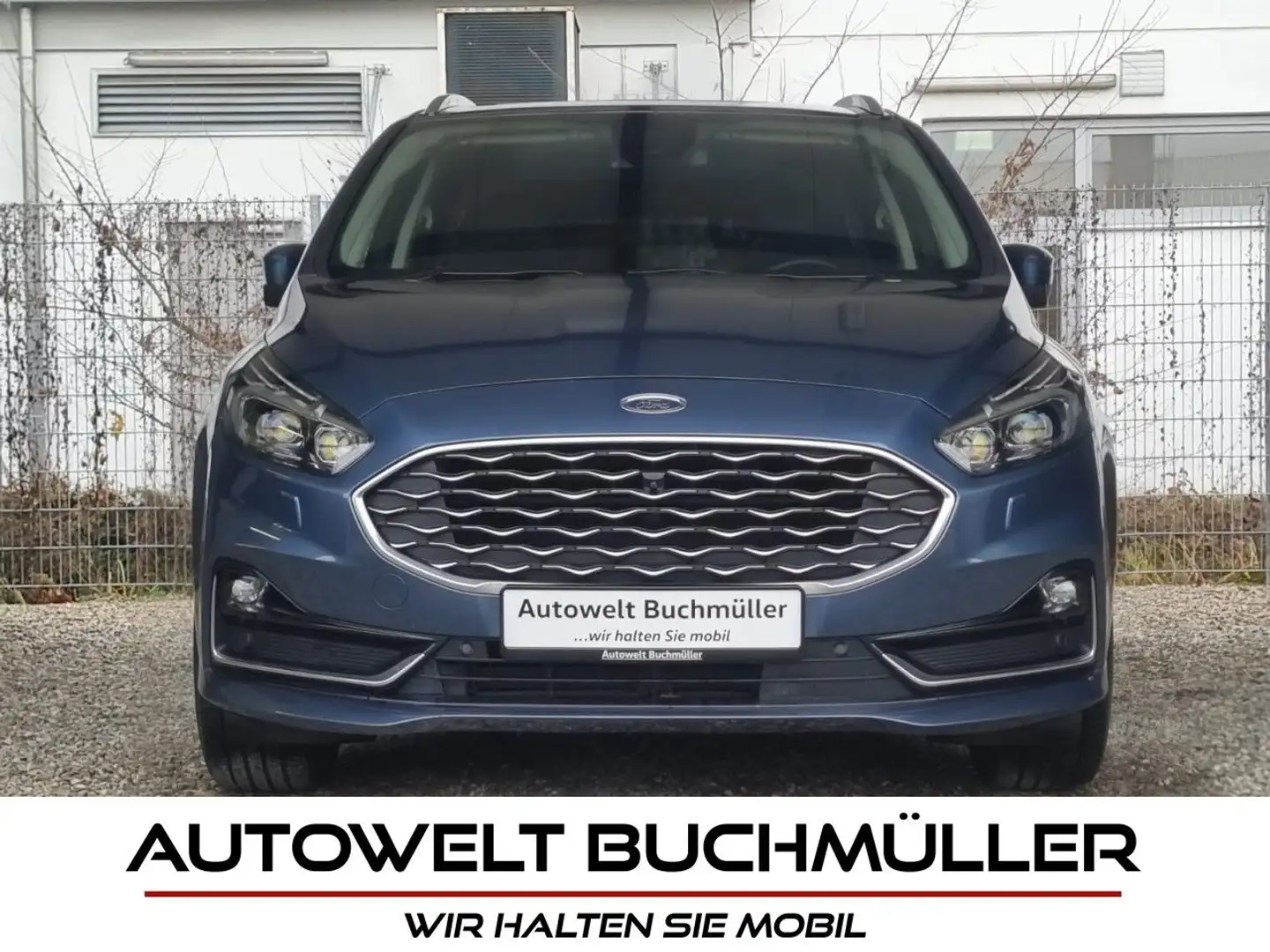 Ford Galaxy 2.0 EcoBlue,LEDER,AHK,PANO,STANDH,KAMERA Bleu - 1