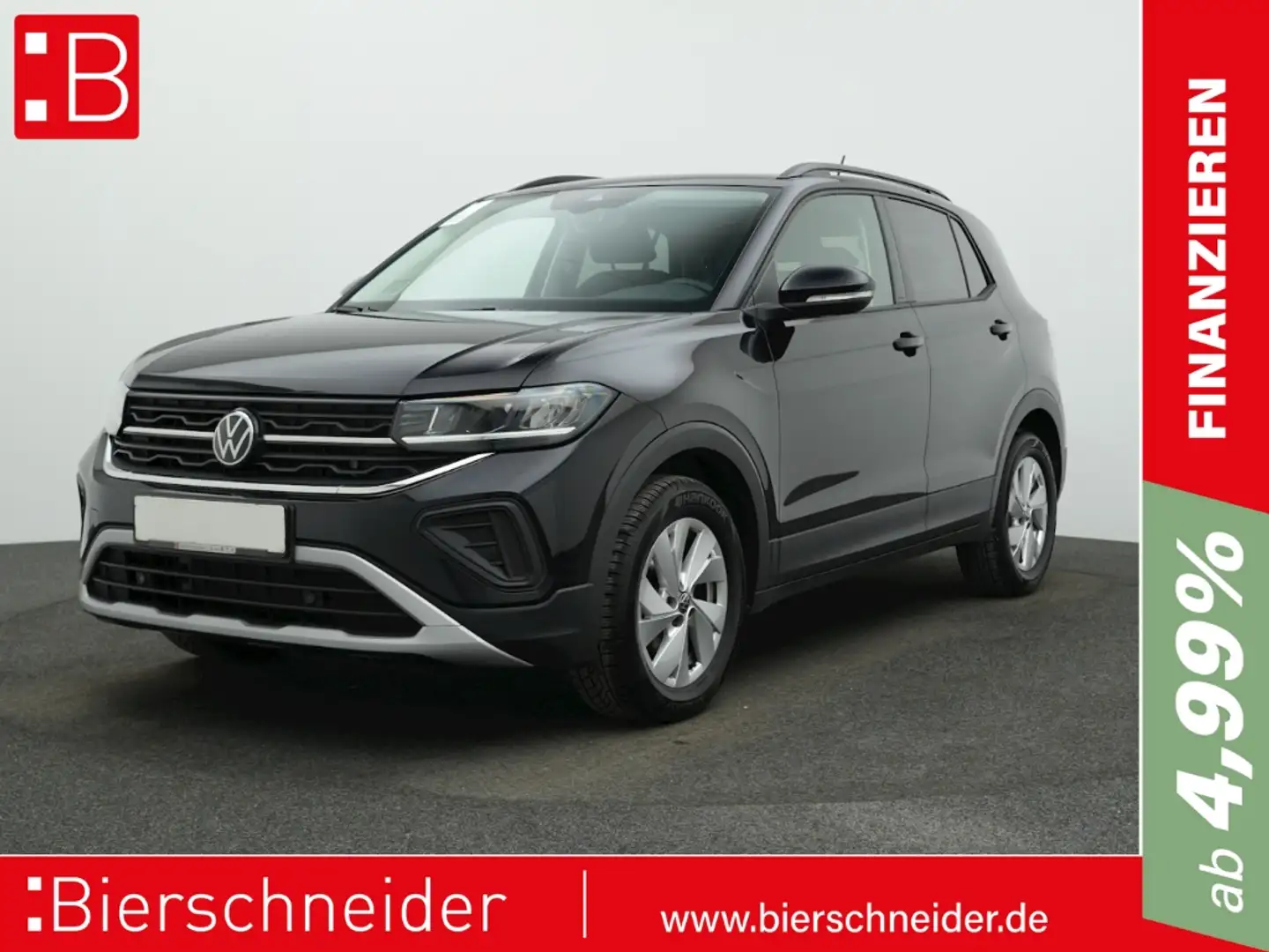 Volkswagen T-Cross 1.0 TSI Life NAVI KAMERA Schwarz - 1