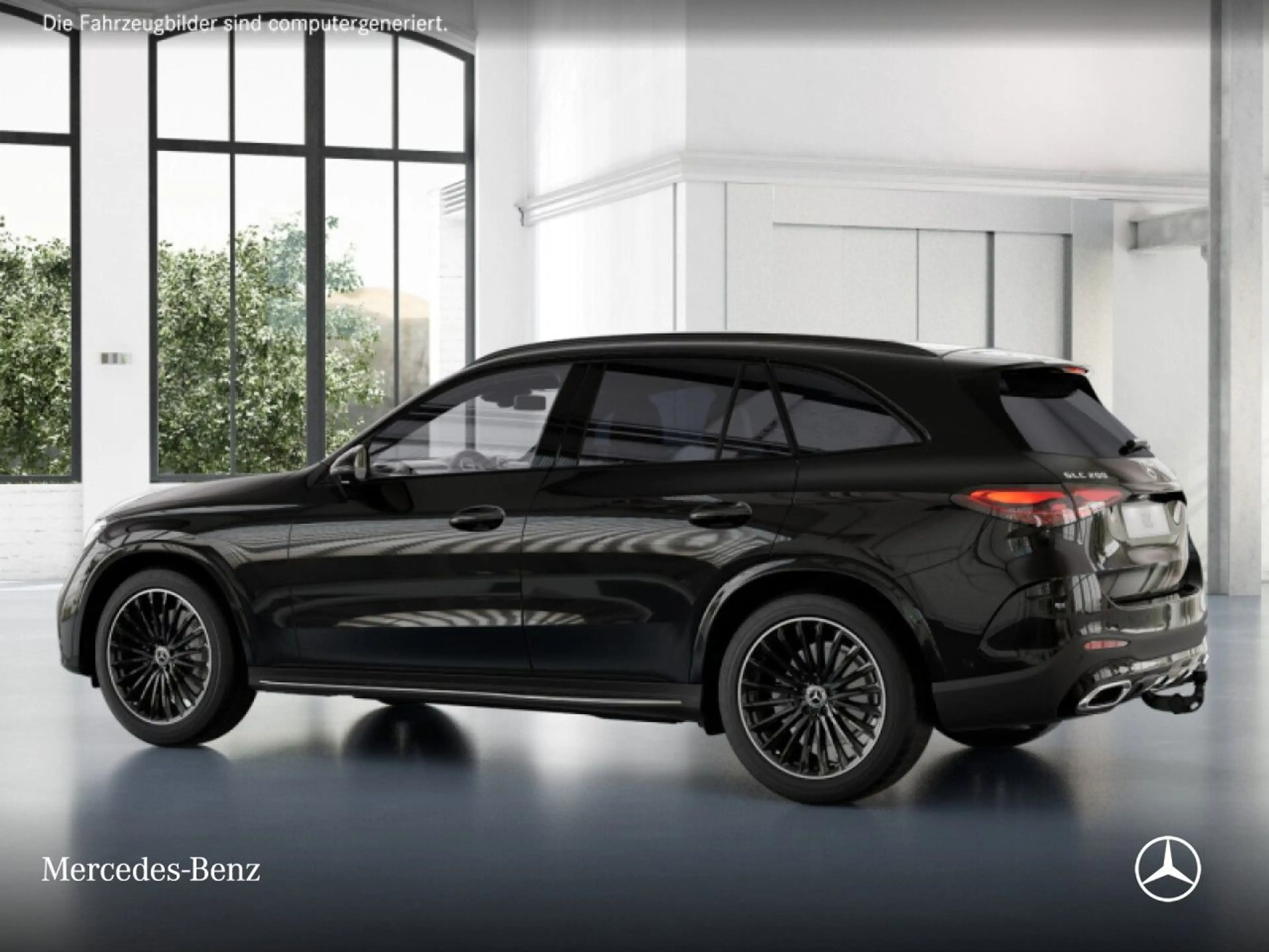 Mercedes-Benz GLC 200 4M AMG+NIGHT+PANO+360+AHK+BURMESTER+TOTW — photo 14