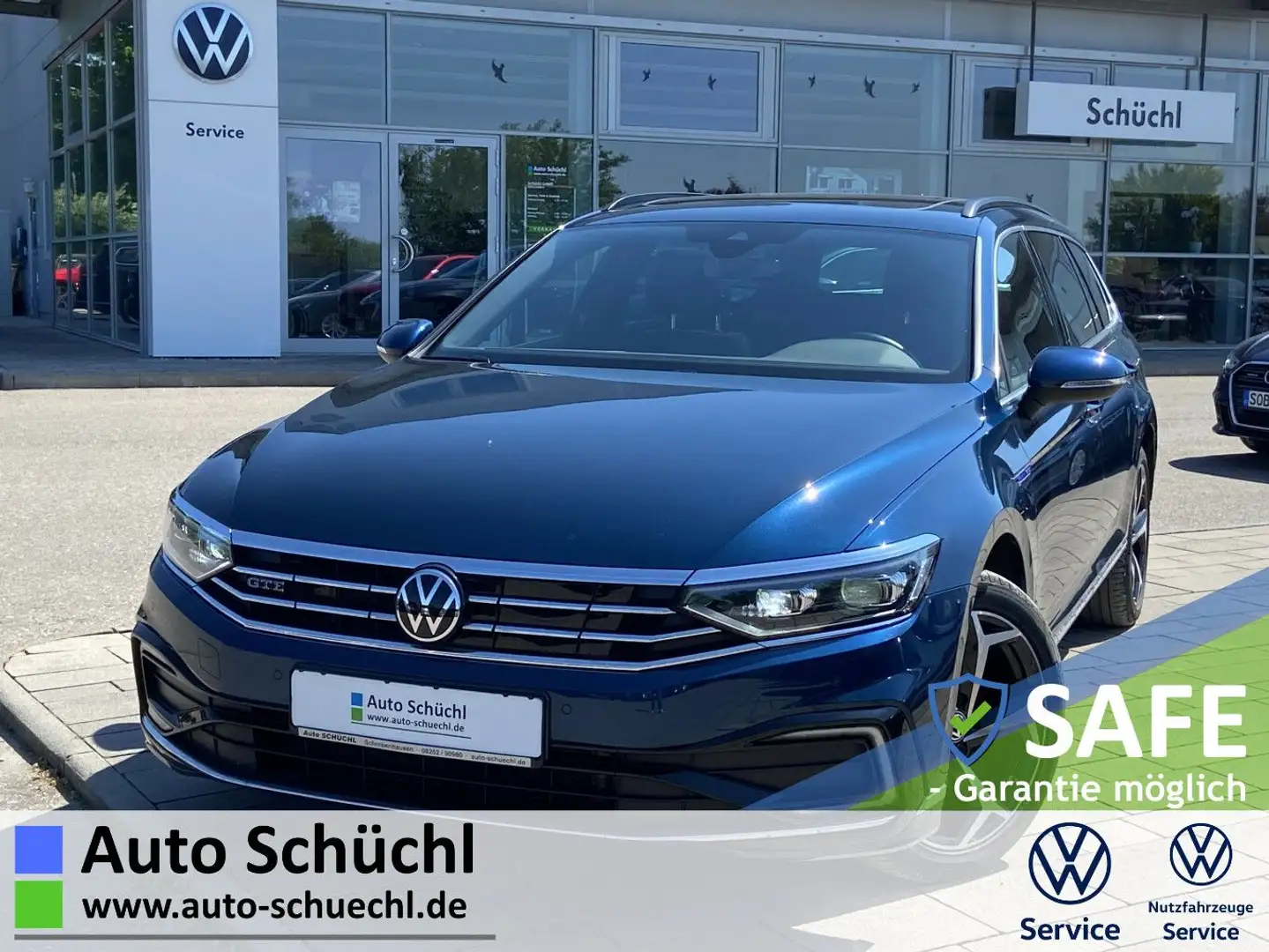 Volkswagen Passat Variant GTE 1.4 TSI DSG eHYBRID NAVI+STAN Blau - 1