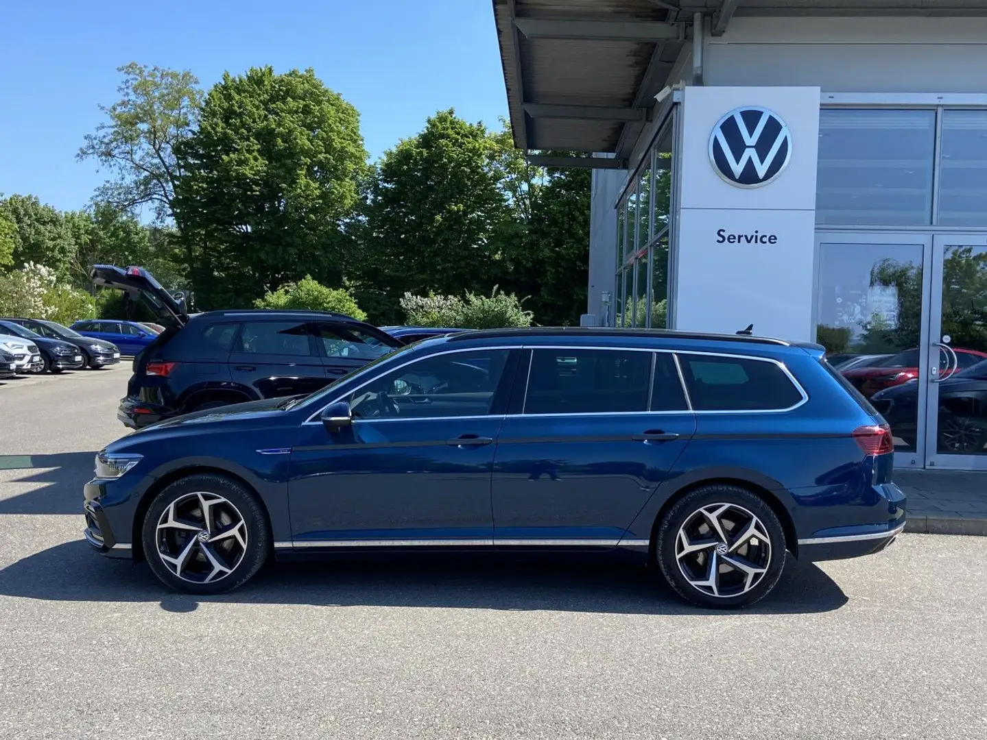 Volkswagen Passat Variant GTE 1.4 TSI DSG eHYBRID NAVI+STAN Blau - 2