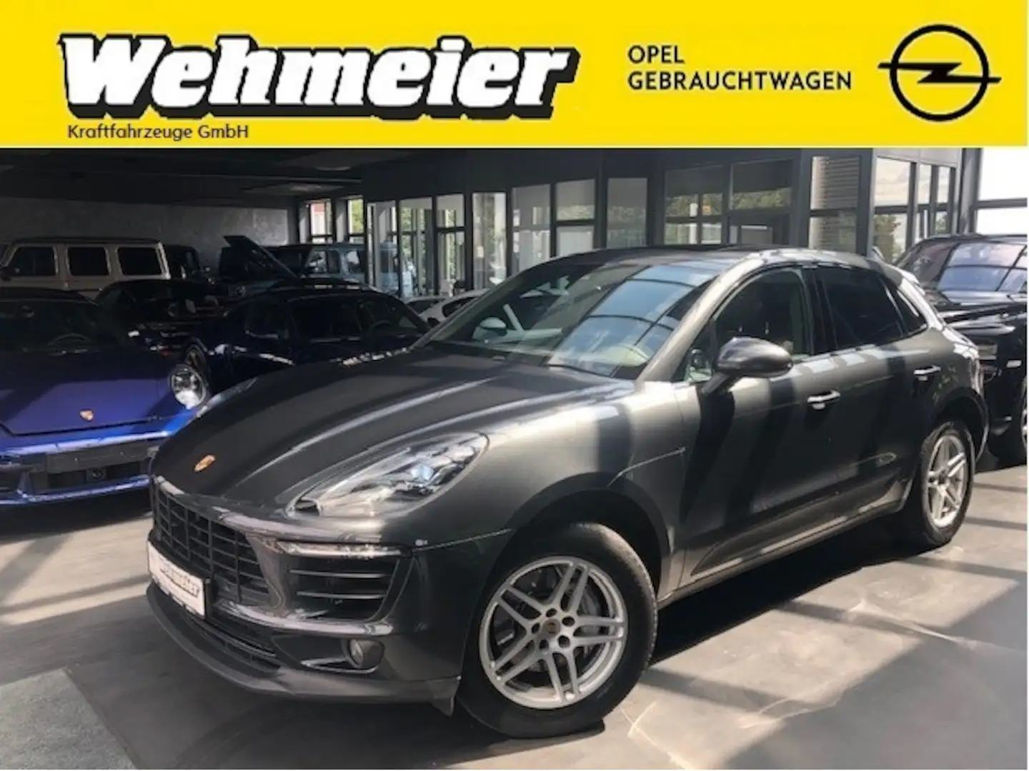 Porsche Macan S Diesel- Panoramadach,LEDER,LED - T O P - Gris - 2