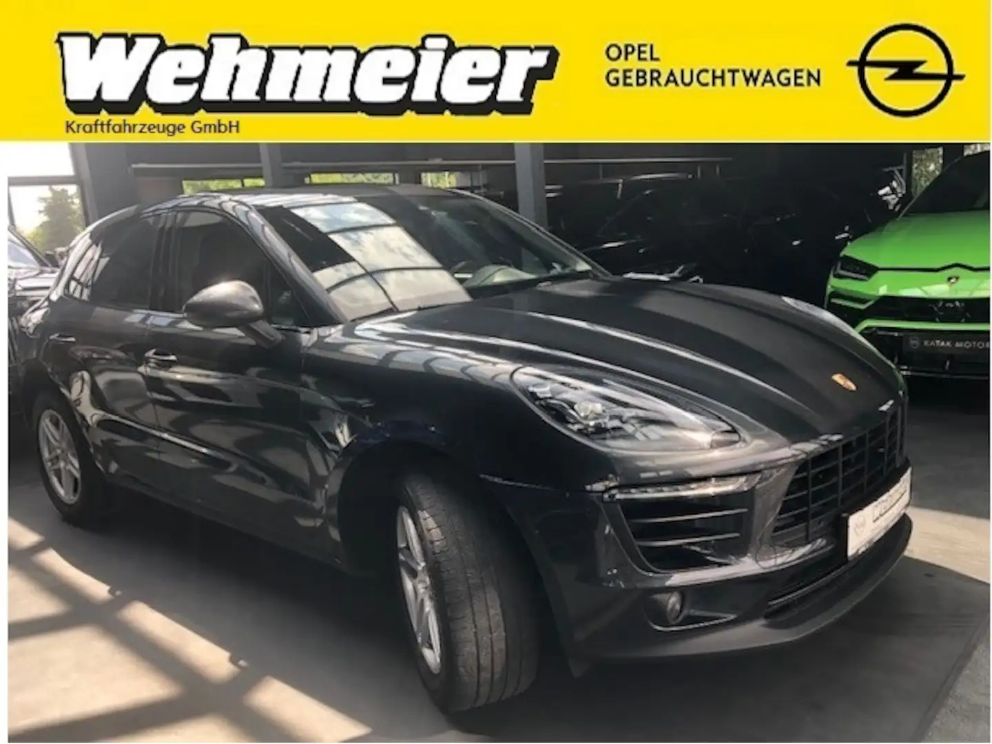 Porsche Macan S Diesel- Panoramadach,LEDER,LED - T O P - Gris - 1