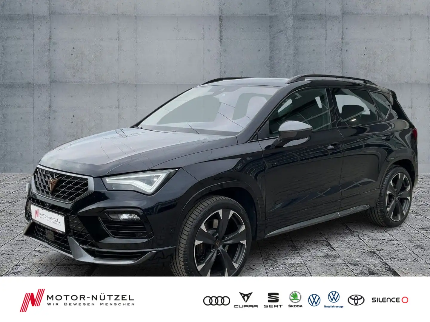 CUPRA Ateca 2.0 TSI DSG 4DRIVE LED+NAVI+AHK+PANO+BEATS Schwarz - 1