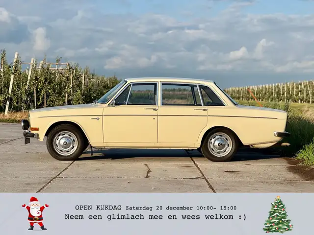 Volvo 144 De Luxe, automaat, lederen bekleding, gerestau