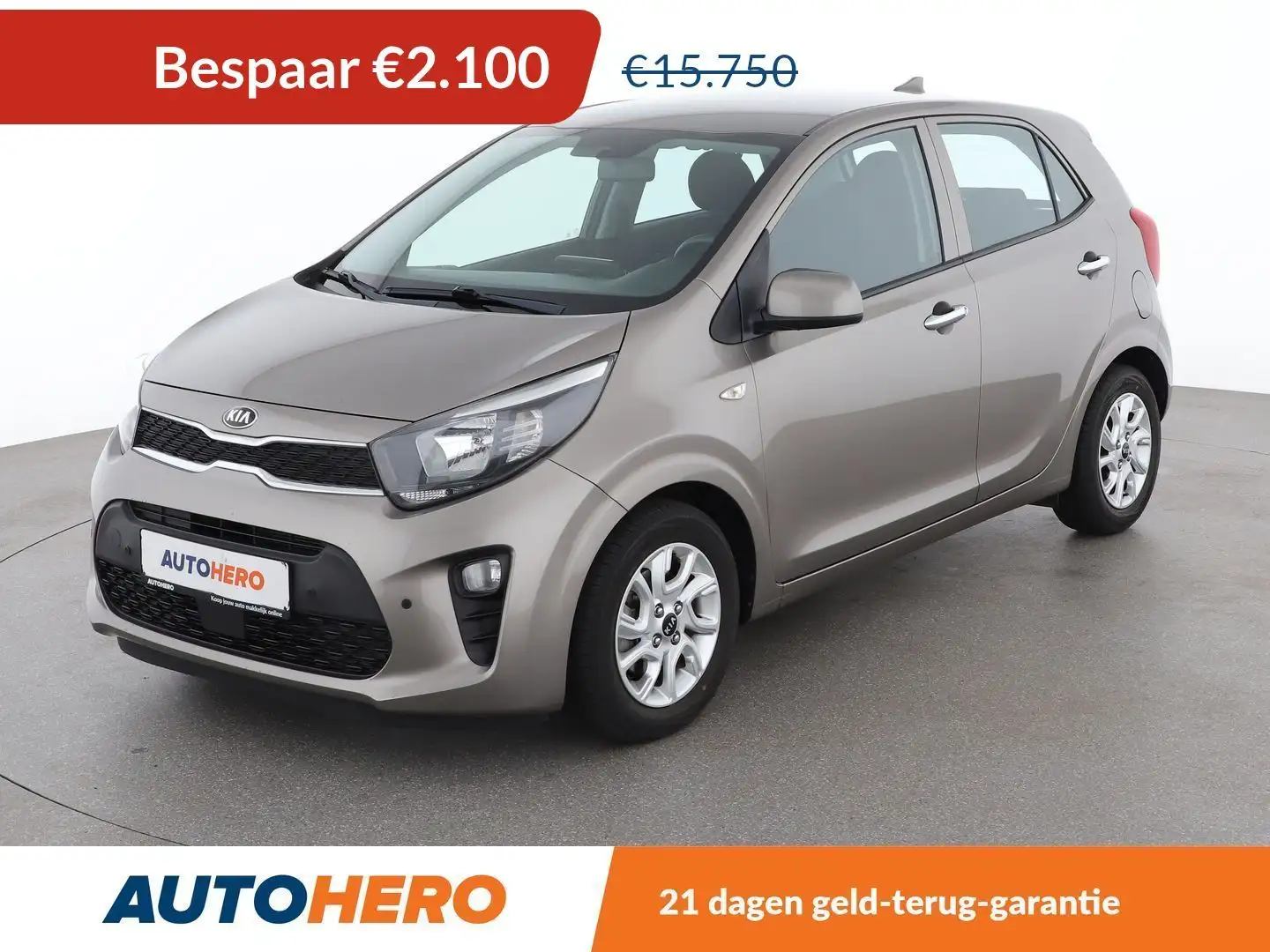 Kia Picanto 1.2 Spirit Grijs - 1