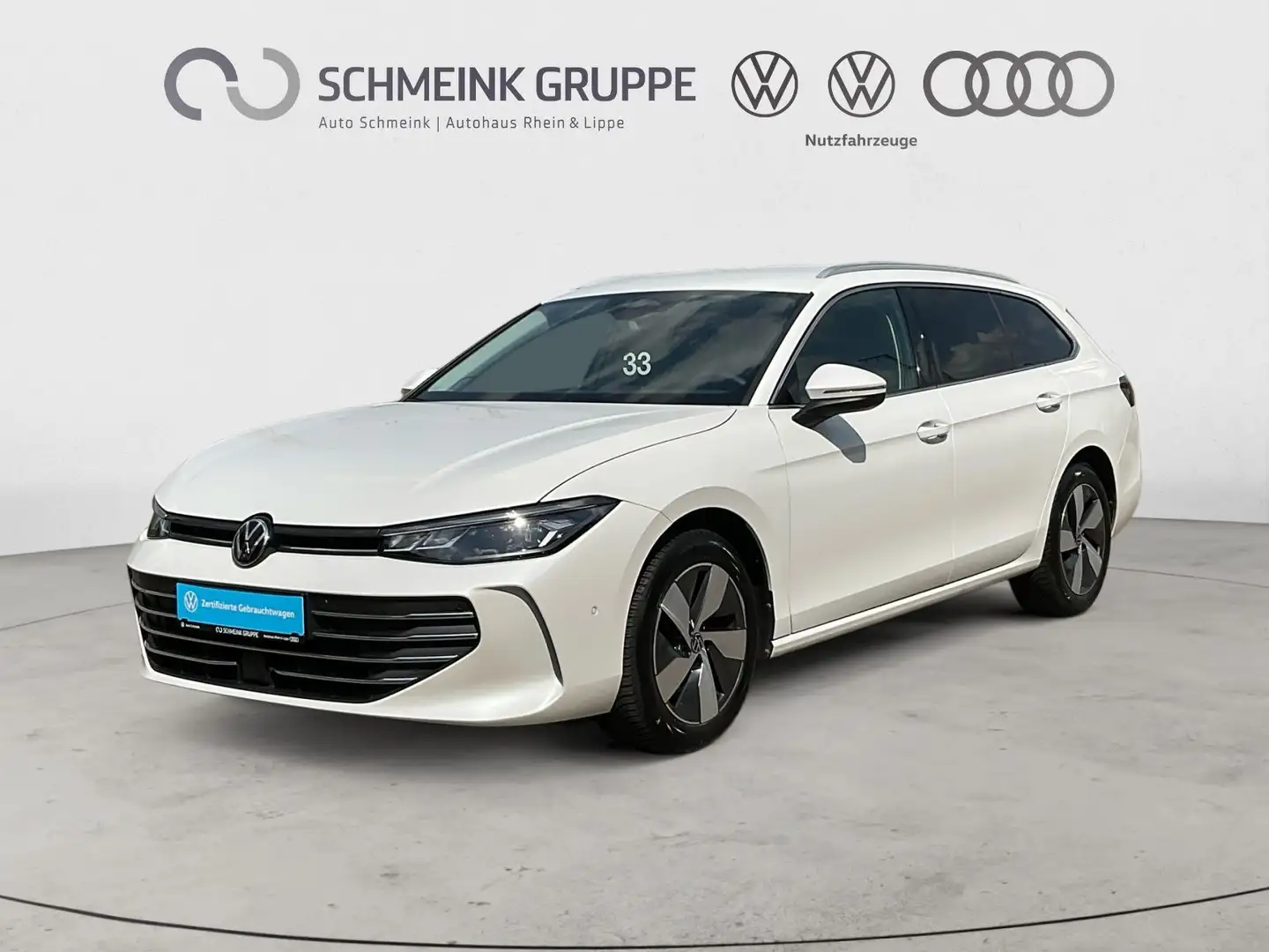 Volkswagen Passat Variant Passat 1.5 eTSI Business AHK Navi 360° ACC Weiß - 1