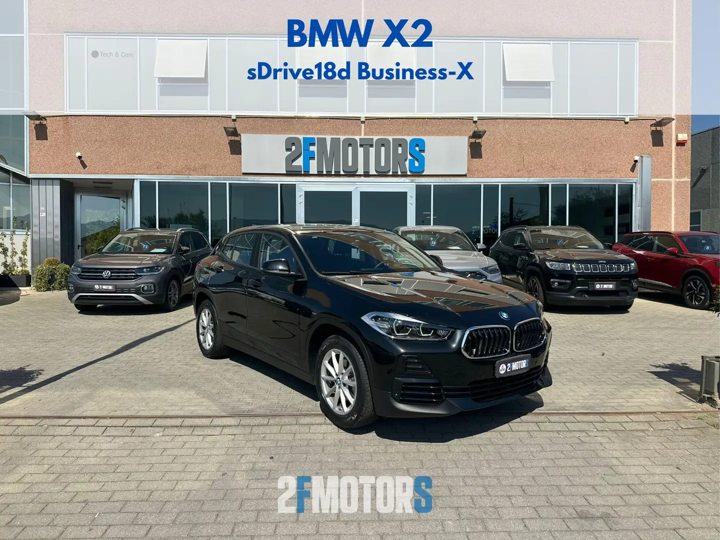 BMW X2 sdrive18d Business X auto Nero - 1