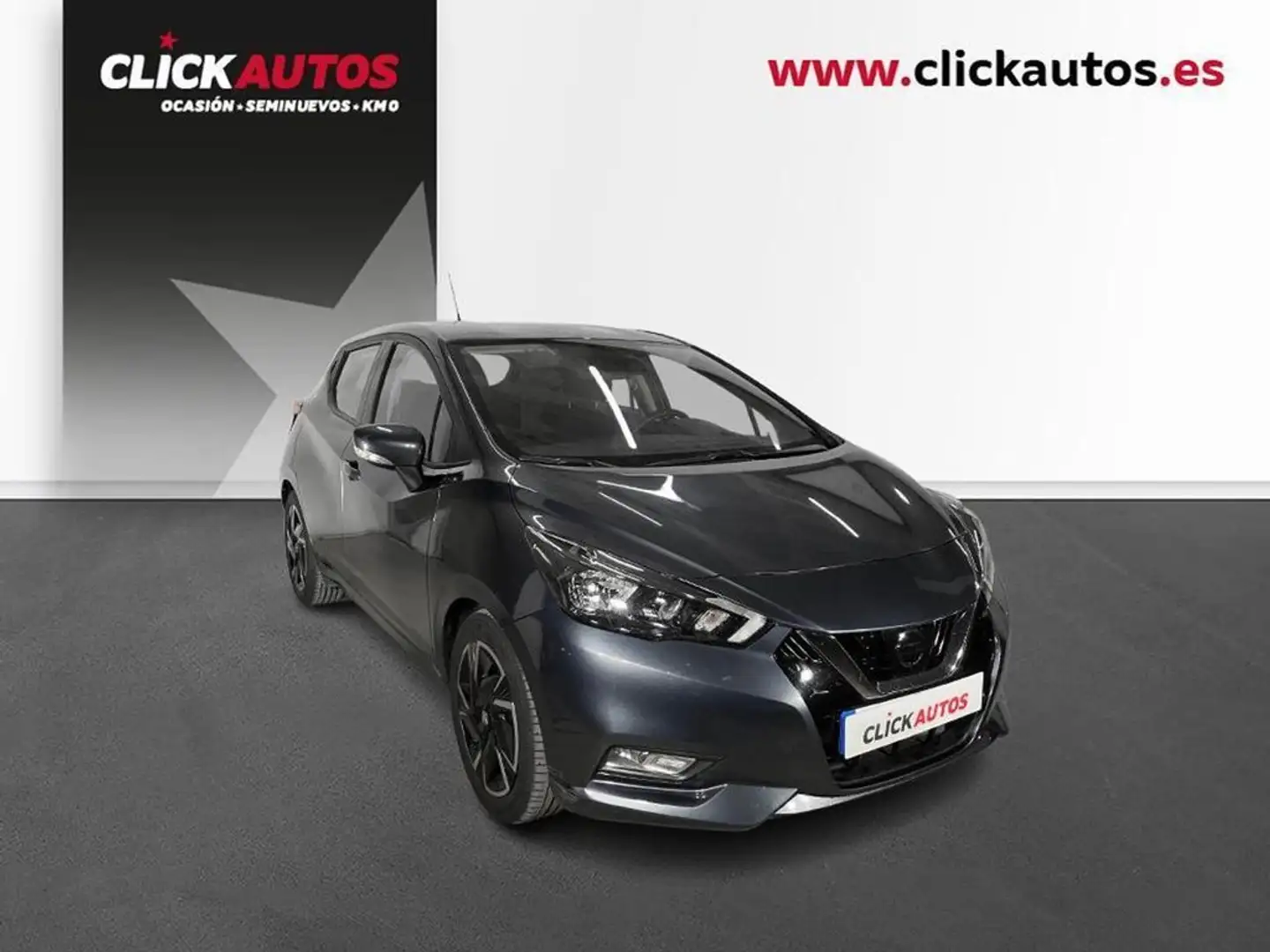 Nissan Micra 1.0 IG-T 92CV Acenta packcomf CVT Gris - 2